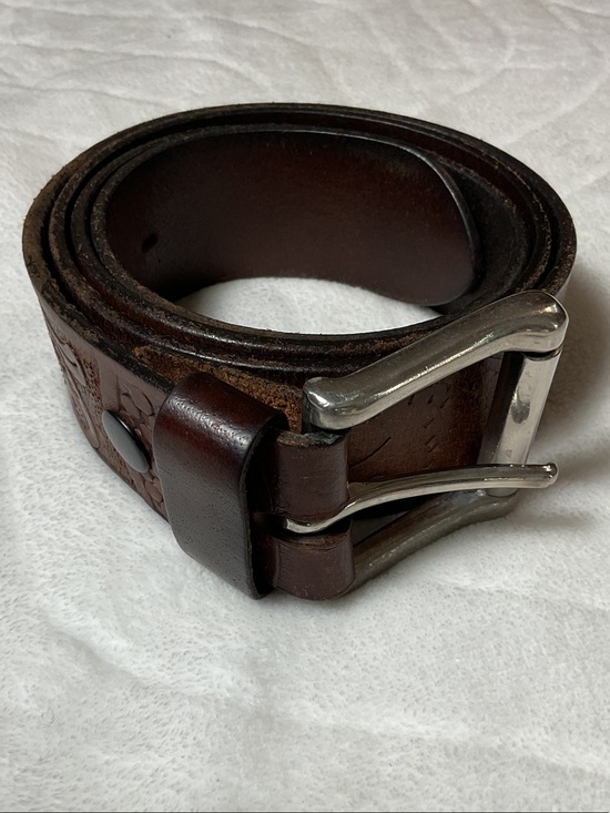 Other - Vintage thick western leather belt